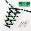 NEW Colourful Elastic Laces Sneakers Lock No Tie Shoelaces Kids Adult 8mm Wide Flat Shoelace Without Ties Shoes Accessories