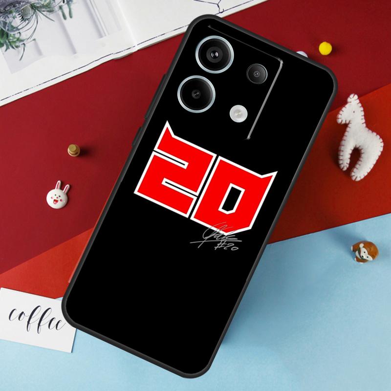 Fabio Quartararo 20 Case For Xiaomi Redmi Note 12 11 10 9 8 13 Pro Plus 12S 11S 10S 9S 10A 9C 10C 12C 13C Cover