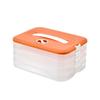 Dumpling box household large-capacity frozen fresh-keeping box refrigerator storage multi-layer