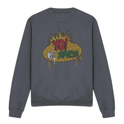Yo! MTV Raps Unisex Adult Logo Sweatshirt