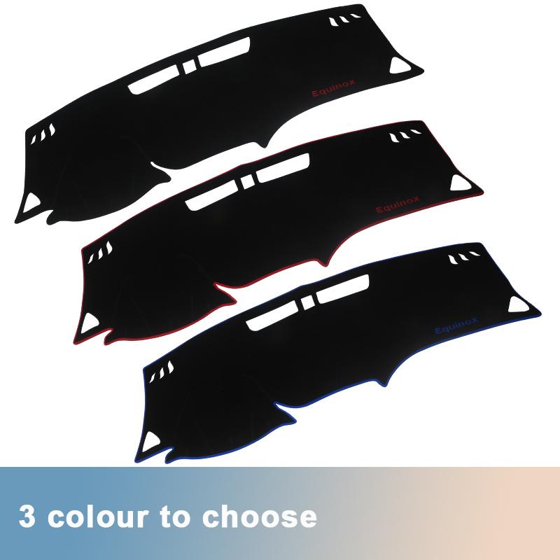 For Chevrolet Equinox 2017 2018    2022 LHD Car Dashboard Cover Sun Shade Mats Anti-UV Pad Carpet Trim Accessories