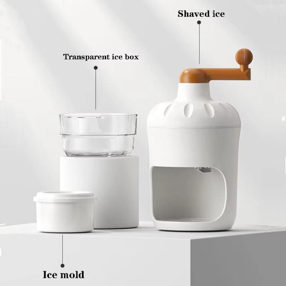 Tragbarer Mini-Eiscrusher Handbetrieben Smoothie-Maschine Haushaltsküchenwerkzeug