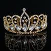 New Colorful Crystal Crown Wedding Bridal Women 'S Hair Accessories For Girls Birthday Fashion Headdress Bride Tiara Clip