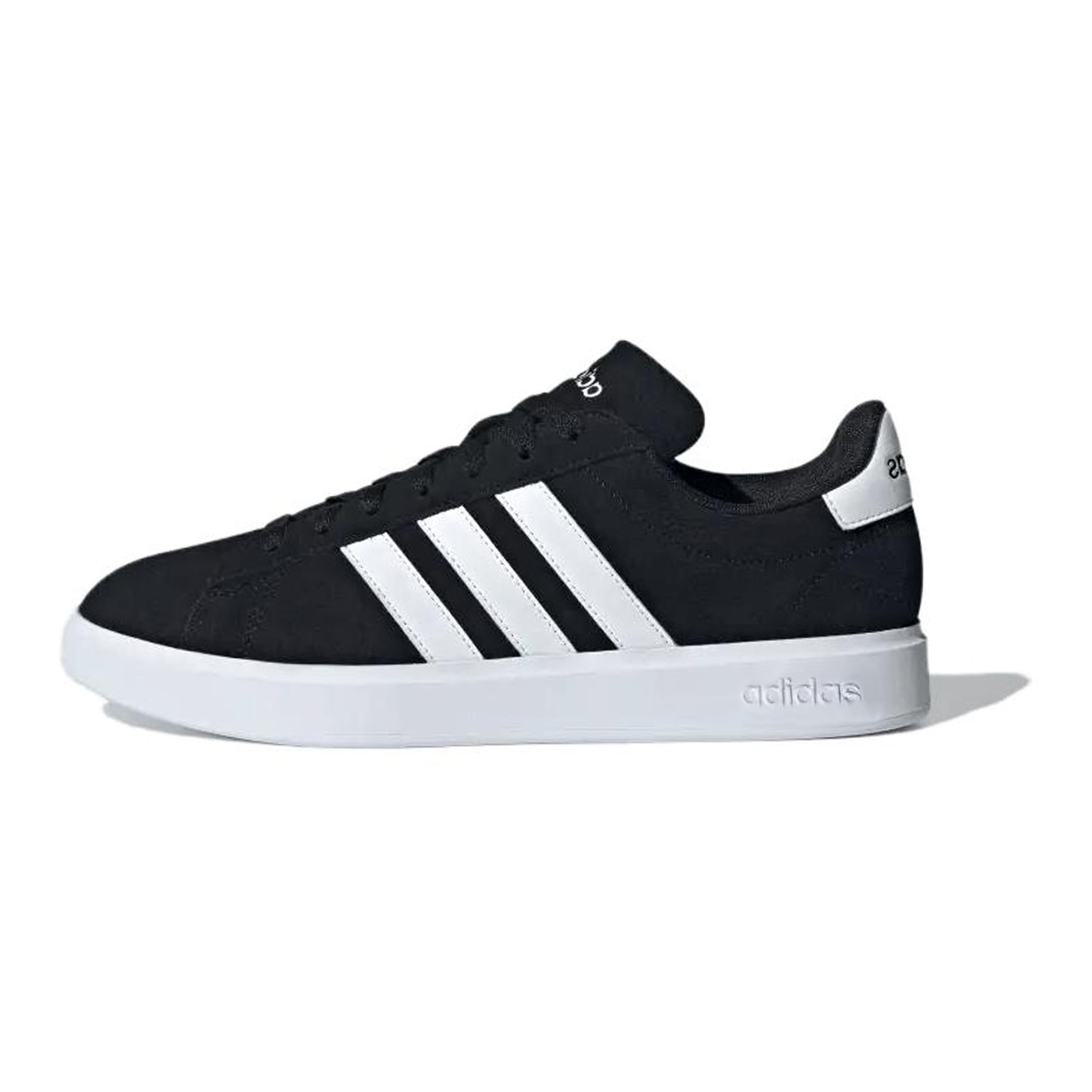 

Adidas Grand Court 2.0 Core Black Cloud White Sneakers ID2963 44 черный белый