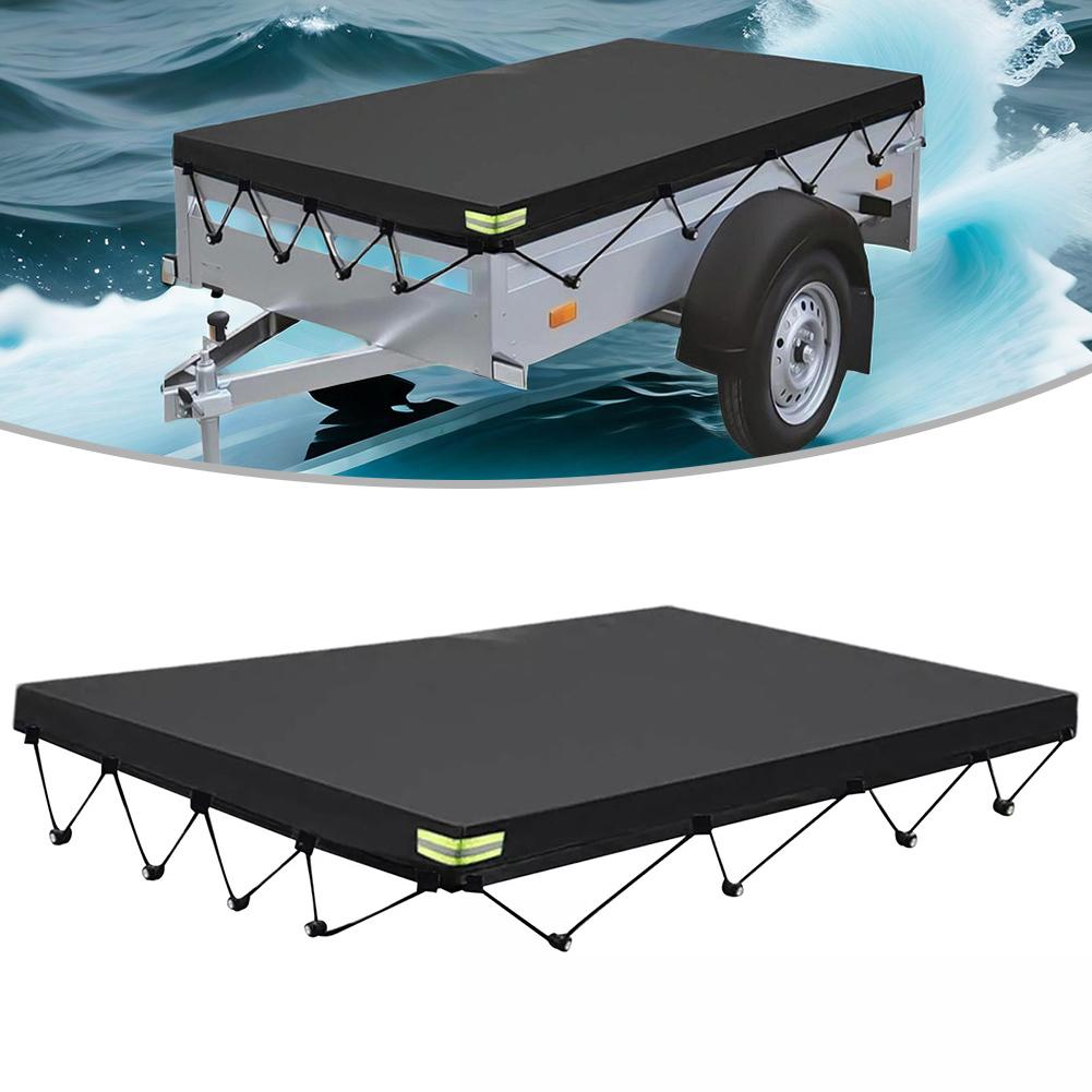 Wear Resistant Water and Windproof Trailer Cover Made from Quality 420D Fabric