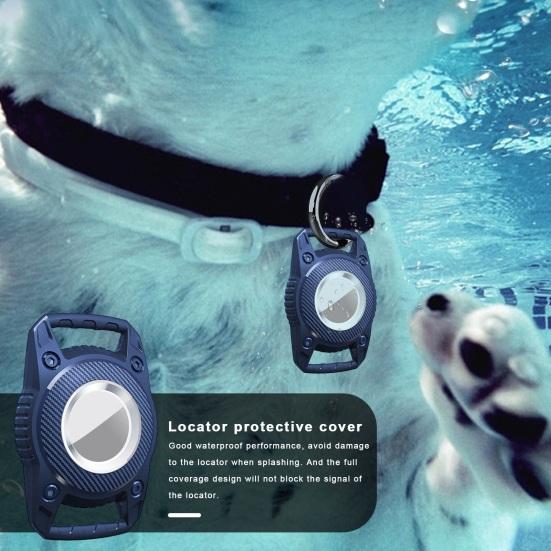 Yousheng 1 Set Locator Protective Cover Scratch-Resistant Locator Holder Waterproof Pet Locator Protector for Airtag