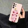 Cartoon Pink K-Kirbys-KK   Phone Case For Samsung S25,S24,S21,S22,S23,S30,Ultra,S20,Plus,Fe,Note,10,9,5G Black Cover