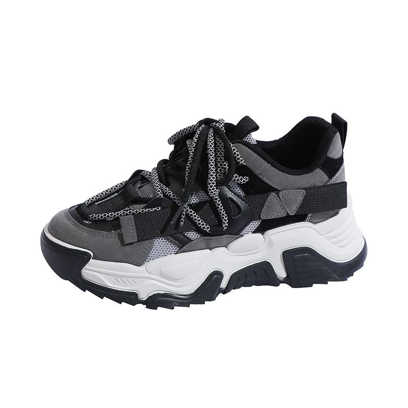 Campus Style Shoes Women'S Autumn High Street Students Versatile Sports And Leisure Shoes Platform Dad Shoes