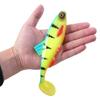 Soft Fishing Lures 2oz 20.3cm Artificial Baits Paddle Tail Swimbaits Fishing Lure for Trout Walleye Swim Baits
