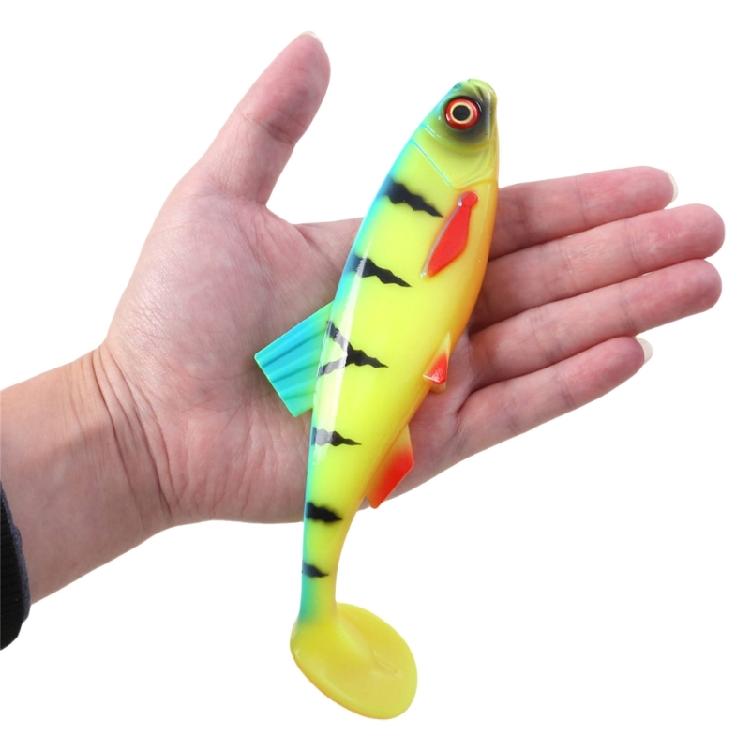 Soft Fishing Lures 2oz 20.3cm Artificial Baits Paddle Tail Swimbaits Fishing Lure for Trout Walleye Swim Baits