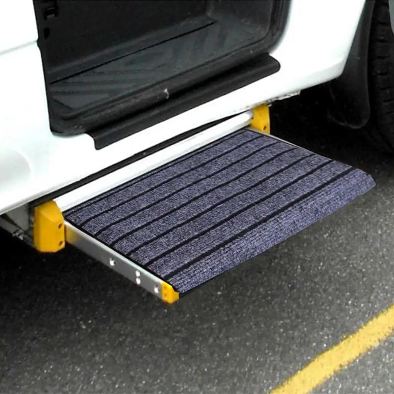 Rv Stair Covers Rv Protective Step Mats Non-Slip Heavy Duty Replacement Part Motorhome Accessories for Outdoor Travel Camping