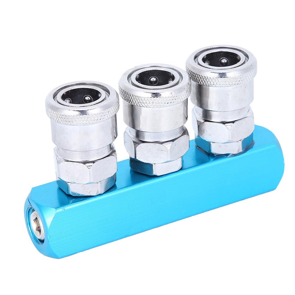 

Air Compressor Quick Connector C‑Type Fast Coupler Pneumatic Components Aluminum Alloy