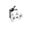 Armazi Cabin Rollers, Double Bottom, 23 Mm, Chrome, 2 Pcs.