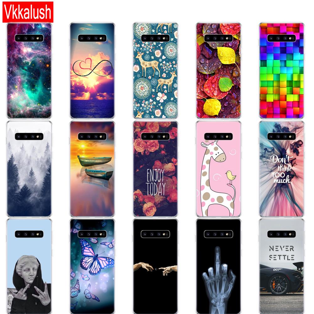 Pouzdro pro Samsung Galaxy S10 S10 Plus Vtipné silikonové TPU pouzdro pro telefon S10 E Pouzdro pro Samsung S10 Plus G975F S 10 SM-G973F