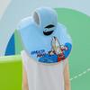 Children'S Sun Protection Hat Summer Big Brim Sun Hat Ultraman Cartoon Neck Protection Breathable Bucket Hat Outdoor Protection For Boys And Girls