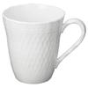 Noritake Cher Microwave and Dishwasher Fine Porcelain Mug, 420cc, Blanc, Safe, (Premium White), T94857/1655