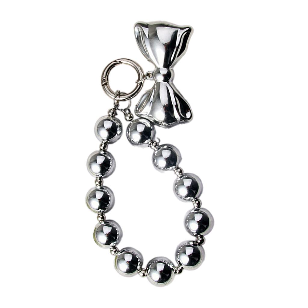 Elegant Butterfly Phone Charm Keychain Keyring Fashion Accessory Bag Pendant for Handbags Phones and Keychains