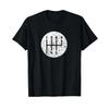 Funny Stick Shift Car 6 Speed Unisexual Transmission T Shirt Vintage Washed Streetwear Designer Clothes Top For Everyday Wear