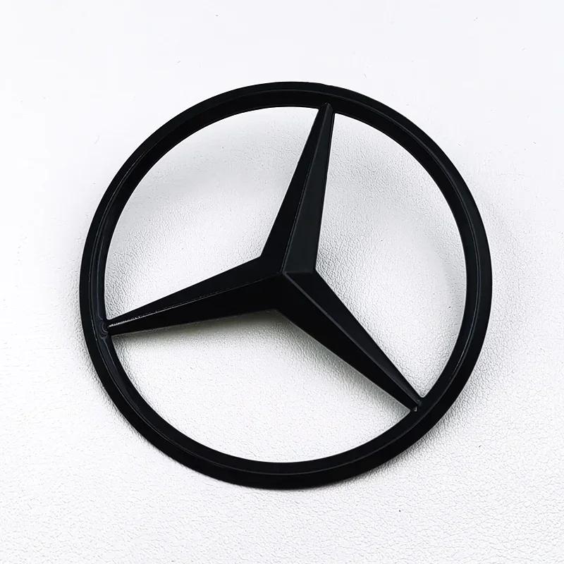 FCUI6 3D ABS Black A35 A45 A160 A180 A200 A250 Logo Letters 4MATIC Badge Car Rear Star Sticker AMG Emblem For Mercedes Benz W176 W177