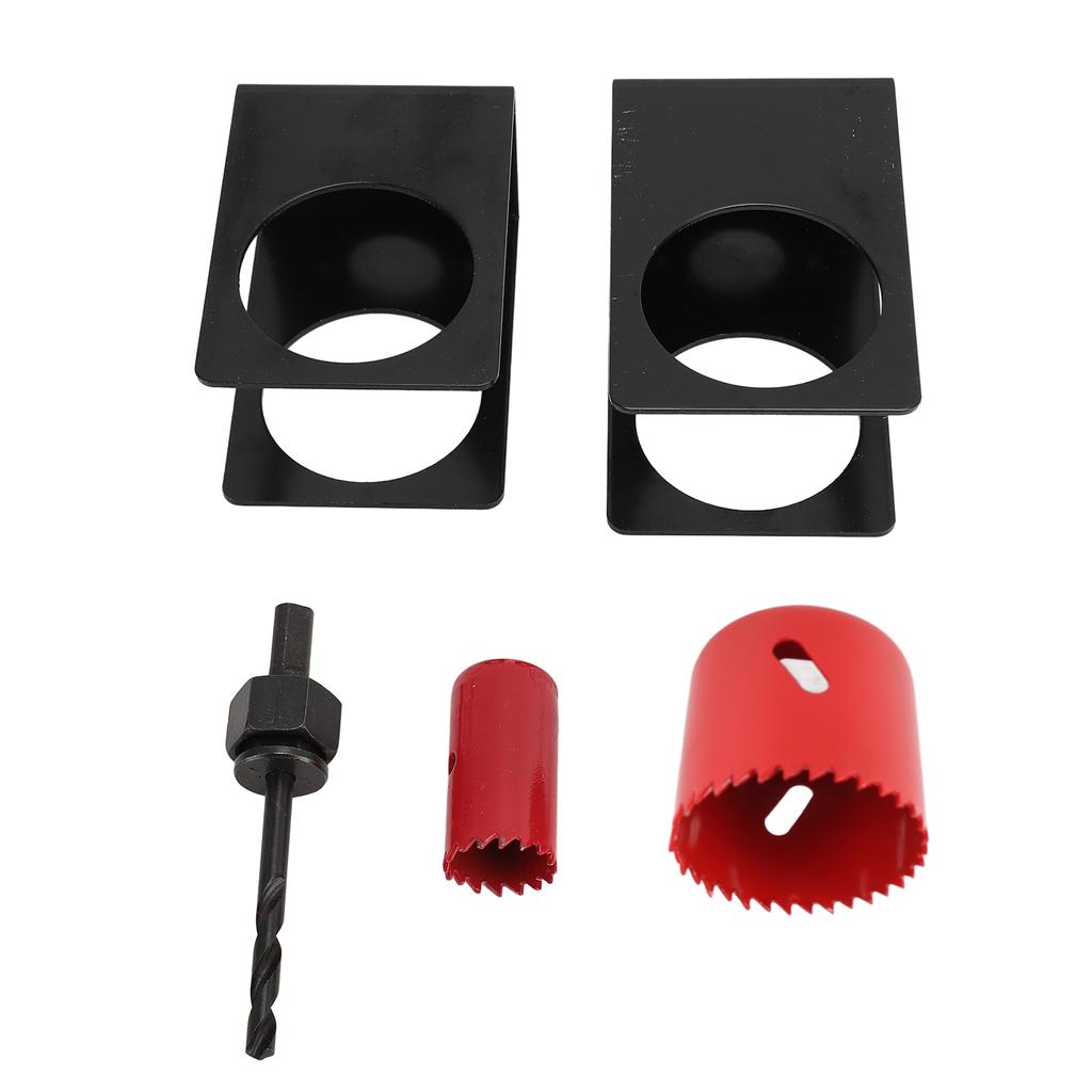 1?3/8 Zoll?1?3/4 Zoll Tür-Eingangsschloss Installationsset mit Führungsschablone Tür-Eingangsschloss Lochsäge
