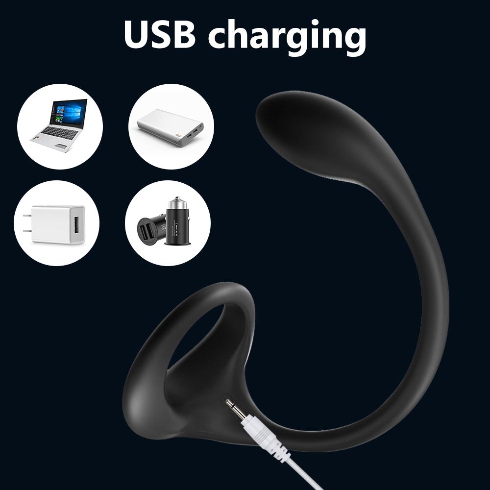 10speed Remote Control Vibration Sperm-locking Ring Delayed Ejaculation Cock Ring Anal Stimulator Anal Plug Sex Toys for Men Gay