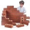 Diy Red Brick Micro Landscape Architectural Building Block Toys Model Gift Kids