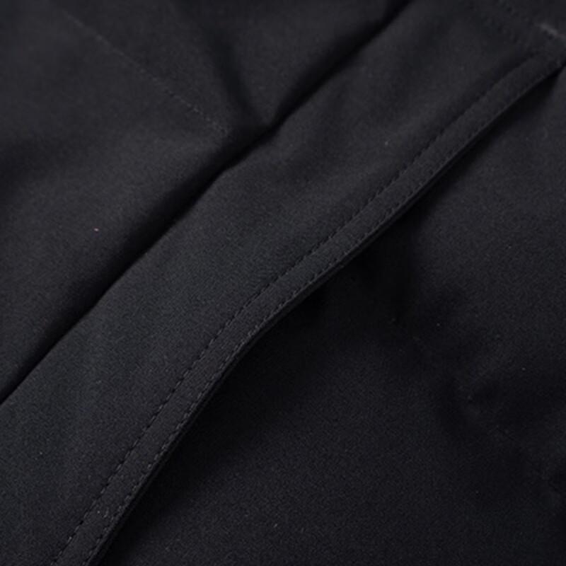 Jeanswest Men's Faux Two-Piece Stand Collar Padded Jacket