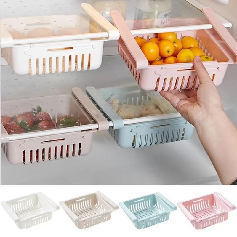 New Kitchen Fruit Food Fresh Refrigerator Storage Box Fridge Fruit Vegetable Spice Food Case Container Kitchen Organizer