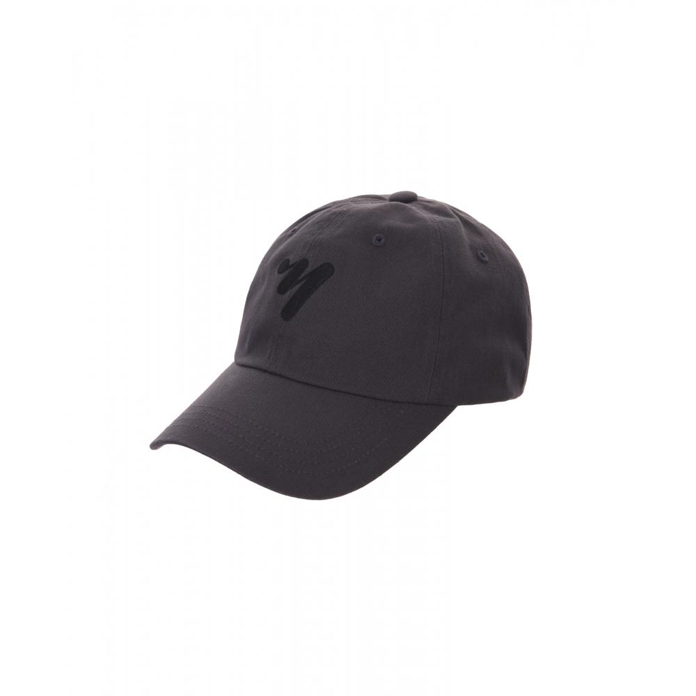 

NICKNICOLE NICOLE NEW LOGO BALL CAPCHARCOAL