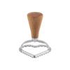 Cutter Pasta Maker Mold with Wooden Handle Kitchen Attachment for Making Pasta Dumplings Ravioli Lasagna Pierogi and More