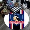 CSD Colo‑Colo Round Area Rug,Carpet Rug for Living Room Bedroom Sofa Playroom Decor,Non-slip Floor Mat