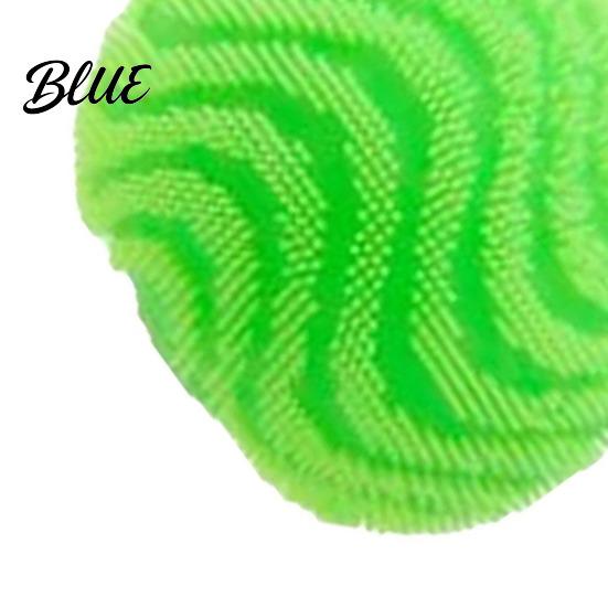 Stress Relief Fuzz Ball Soft Stretchy Textured Squeeze Toy Anxiety Reduction Portable Travel School Office Fidget