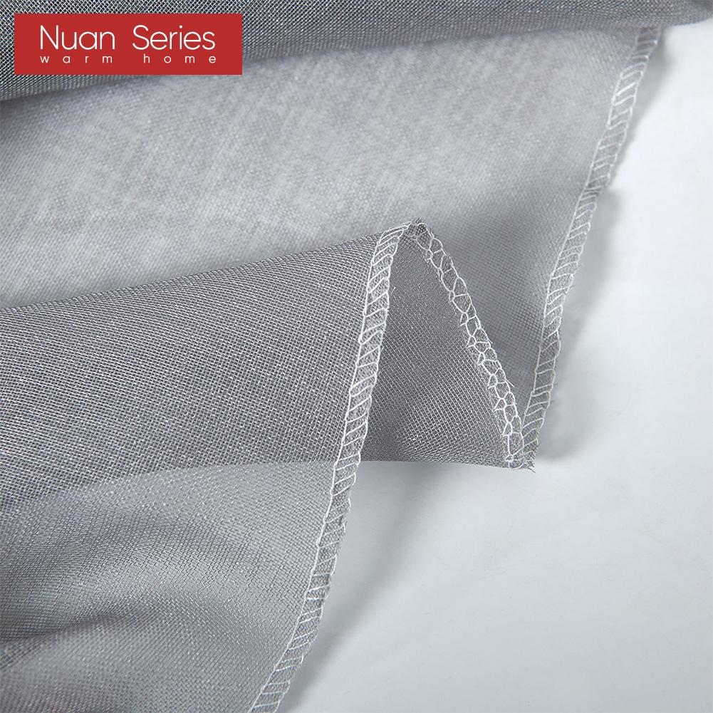 1PC Seria Nuan Fashion Două Culoare Tulle Cortina Ușă Tijă Scurt Rocket Fereastră Decorativă Perdele Bucătărie