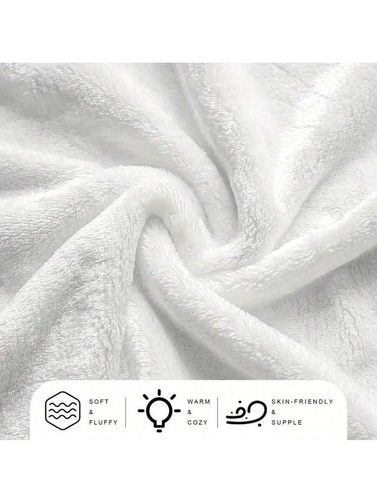 Ultra Soft Flannel Cat Geometric Blanket, Lightweight All Season Black Throw for Sofa Bed Travel Camping Office