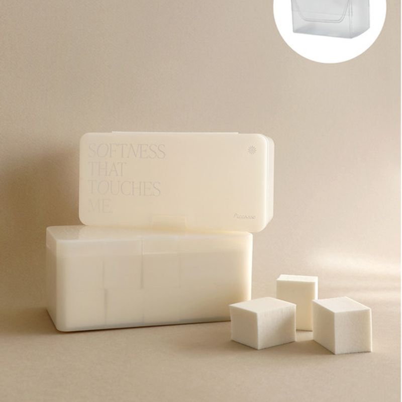 Piccasso [Picasso] Latex Square Sponge 20P (Case Included) Latex sponge 20P