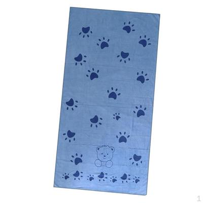 Absorbent Microfiber Dog Bath Towel , Durable Quick