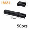 Bulk Technical Connector Pin Peg Cross Axle Building Blocks Parts Compatible with 2780 3673 6558 6562 MOC Bricks Toys