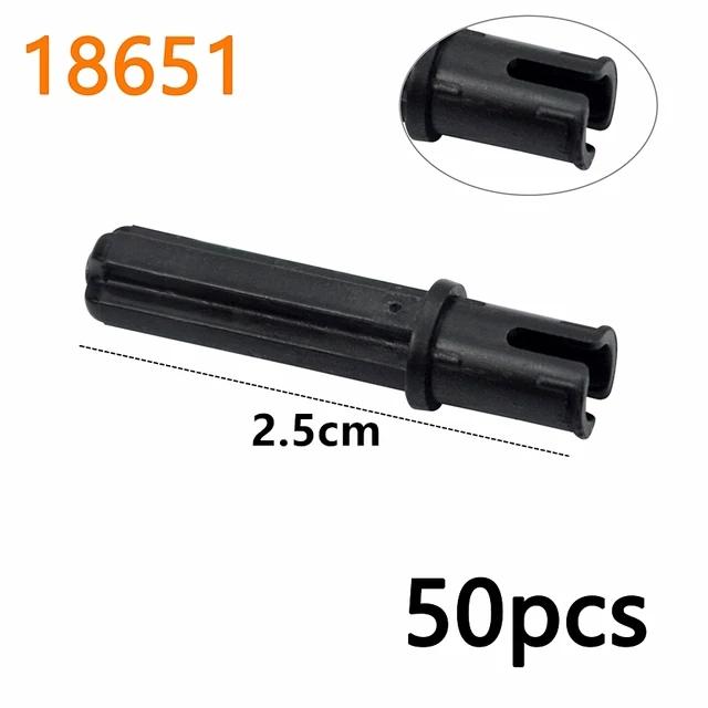 Bulk Technical Connector Pin Peg Cross Axle Building Blocks Parts Compatible with 2780 3673 6558 6562 MOC Bricks Toys