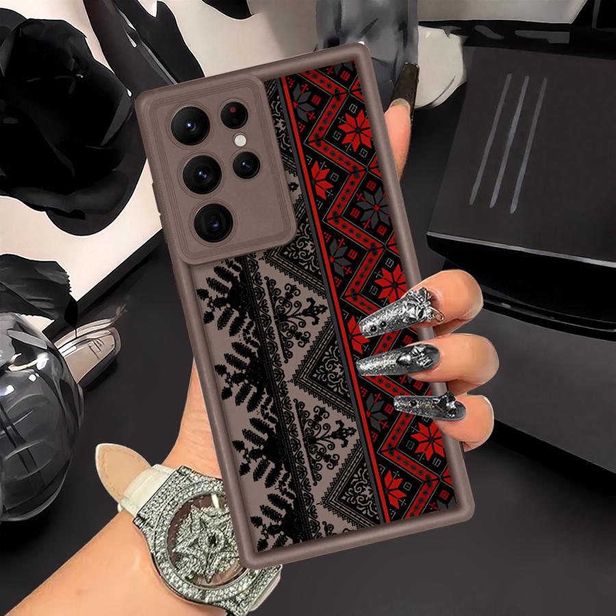 Mandala Painting Phone Cover Case for Samsung Galaxy S25 S21 S20 FE Note 20 Ultra S24 Ultra S23 S25 S22 Plus