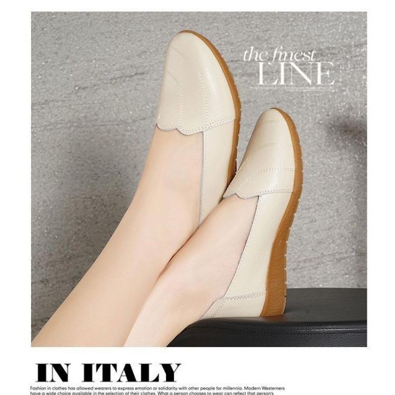 Soft-soled mother shoes beef tendon sole non-slip maternity shoes hollow wedge heel sandals versatile breathable casual single shoes women