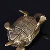 Haustier Autodekoration Wohnzimmer Messing Schildkröte Schildkrötenstatue Schreibtischornamente Schildkrötenfiguren