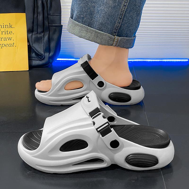 Fashion Men's Summer Slippers Breathable EVA Slides with Arch Support Lightweight House Shoes for Indoor Outdoor Use Best Seller 2025