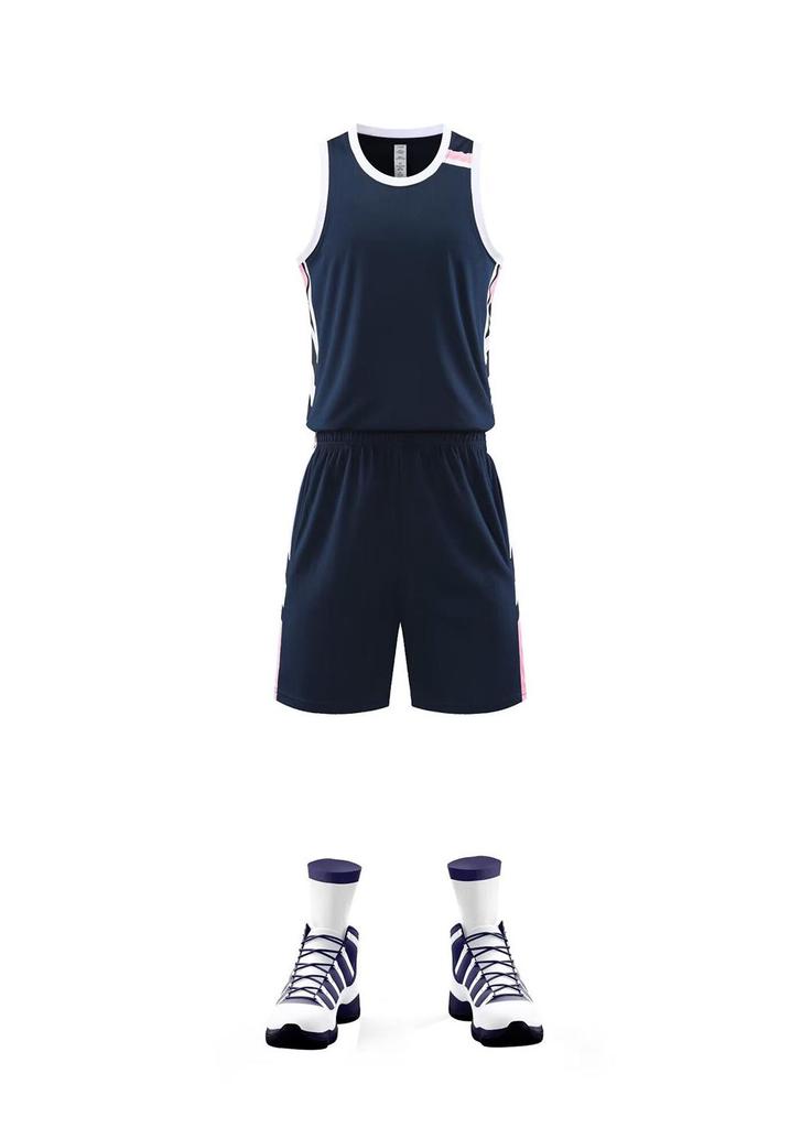 Unisex Basketball Jersey Team Uniform - Quick-dry Training Set