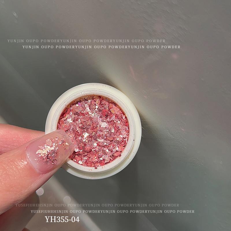 1Box Nail Art Decoration Glitter Sequins Nail Powder Sparkly Shinning Mixed Shape For Manicure Design Accessory