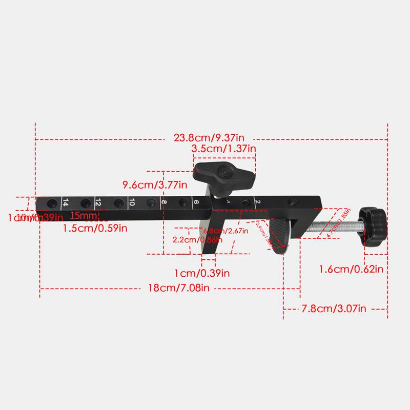 Bar Clamp For Woodworking Quick-Release Wood Working Clamps Clamp Spreader Steel With Micro-Adjustment Handle For Metalworking