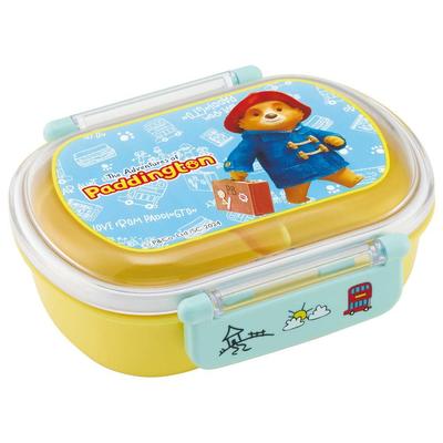 Bento 360ml Fluffy Made In Single Dishwasher and Microwave Paddington Bear Children's Box, Capacity, Lid, Japan, Tier, Safe, Design, QAF2BAAG-A