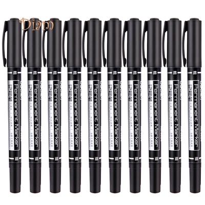 Diamin Tip Permanent Paint Marker Fin linjeteckning Skrivolja Penna