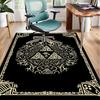 Heroic Legend Crest Office Rug Chair Mat, Game Carpet, Suitable for Front Door, Bedroom, Living Room, Desk, Holiday Gift