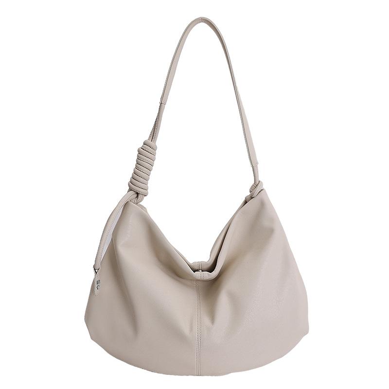 Lazy Style Casual Commuting Shoulder Bag, Large Capacity Tote Bag