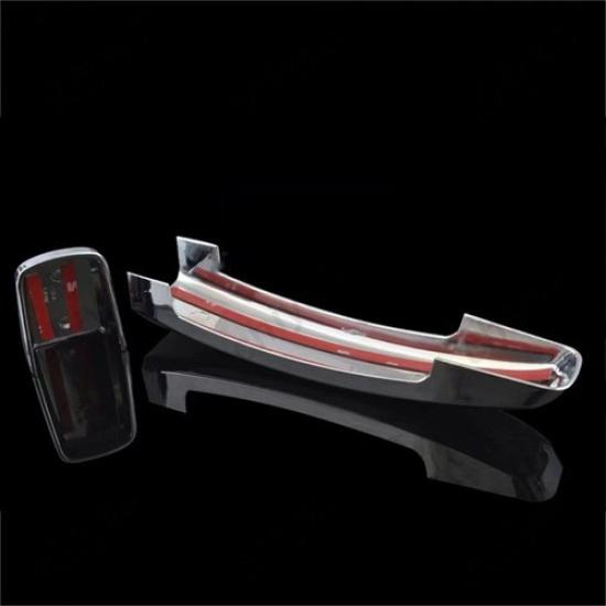 8PCS Chrome Door Handle Panel Cover Trim For Chevrolet Captiva Cruze Trax Spark